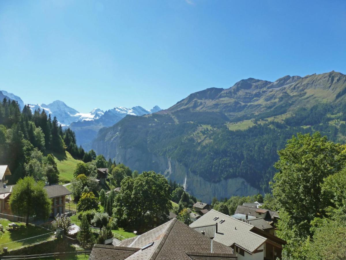 Apartment Silberhorn-1 By Interhome Wengen Exteriér fotografie