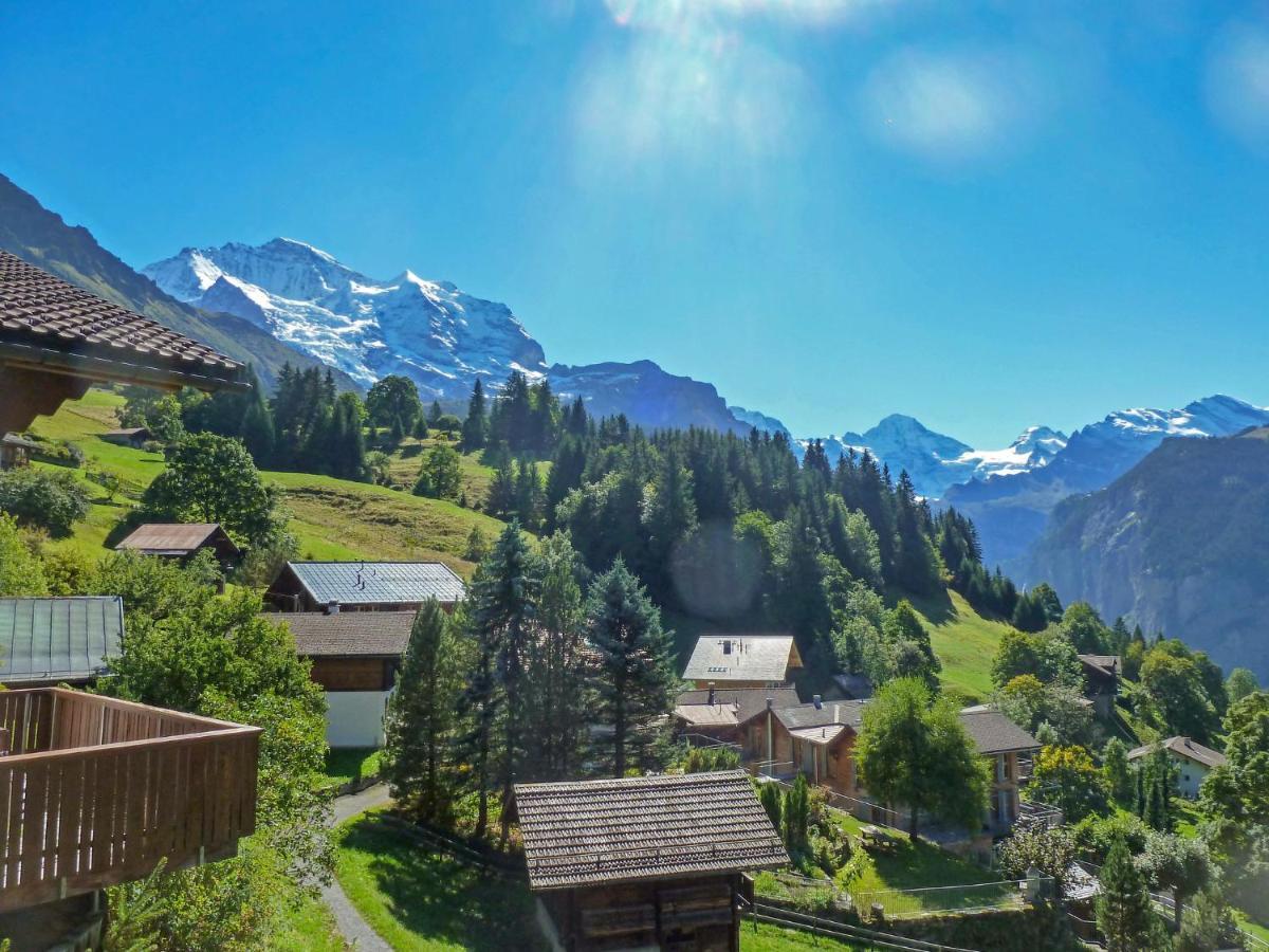 Apartment Silberhorn-1 By Interhome Wengen Exteriér fotografie